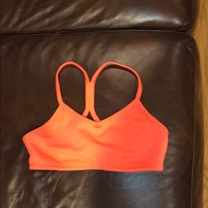 Ivviva orange sports bra, lightly worn